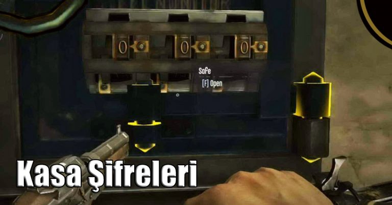 Dishonored Kasa Şifreleri Nelerdir