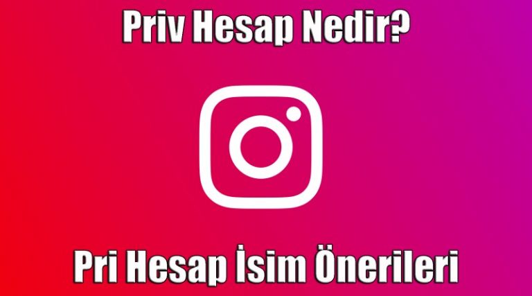 Priv Hesap nedir?
