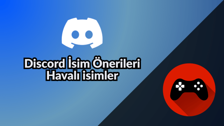 Discord Sunucu ve Kullanıcı İsimleri