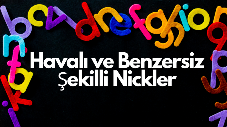 Havalı ve Benzersiz Profiller İçin Şekilli Nickler