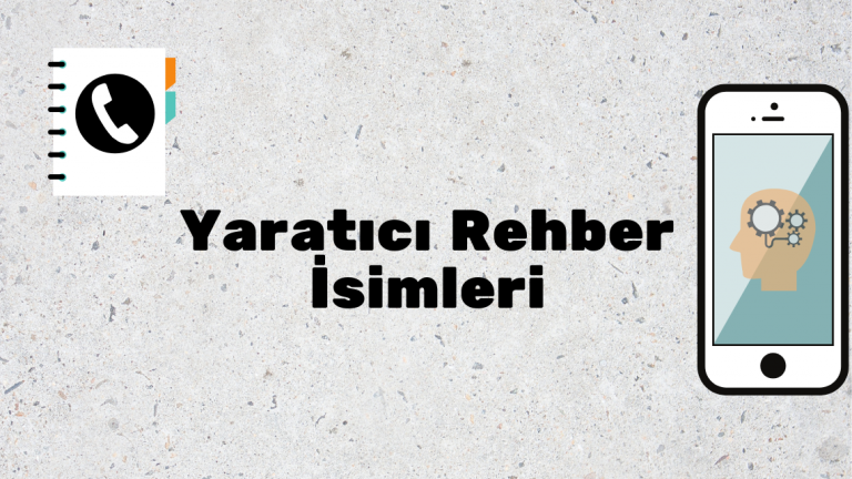 Yaratıcı Rehber İsimleri